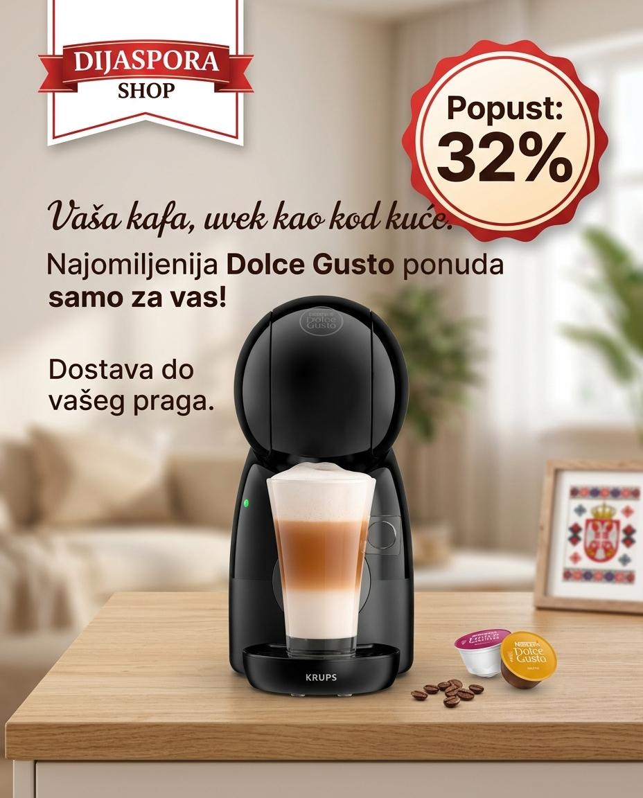 Krups Dolce Gusto Aparat za kafu Piccolo XS KP1A3B